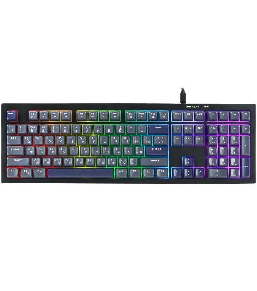 Клавиатура проводная Ritmix RKB-508BL Black