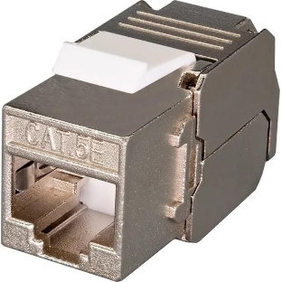 Модуль Suprlan 10-0328-1, информ. Keystone RJ45 1 кат.5E FTP