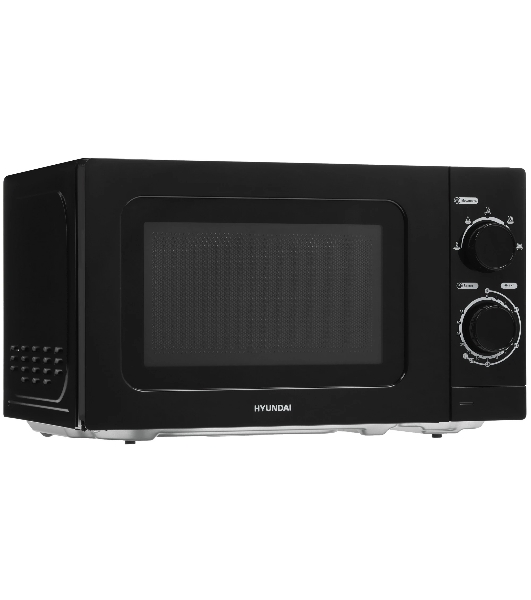 Микроволновая печь Hyundai HYM-M2065 черный 20 л, 700 Вт, поворотный механизм