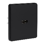 Розетка Kranz ROUND HDMI с/у оникс, фото3