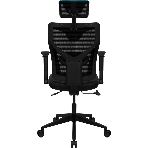 Кресло Aerocool GUARDIAN Ice Blue голубой, сетка, 150 кг, подголовник, регулируемые подлокотники, механизм качания, поясничная подушка, фото7