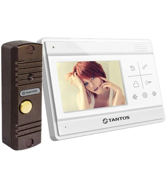 Комплект домофона Tantos Lilu kit белый