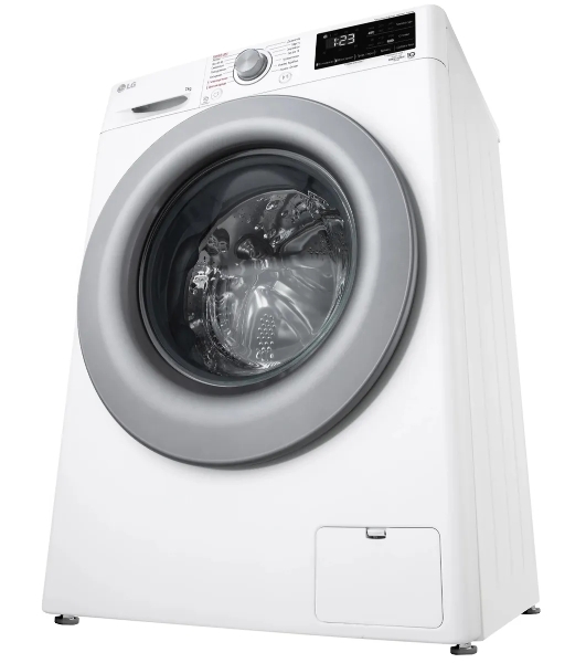 Стиральная машина LG F2V3HS4W белый, загрузка фронтальная 7 кг, 1200 об/мин., класс: A