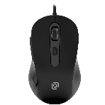 Мышь проводная Oklick 211M черный, 2400 dpi, USB, кнопки - 6, фото 1