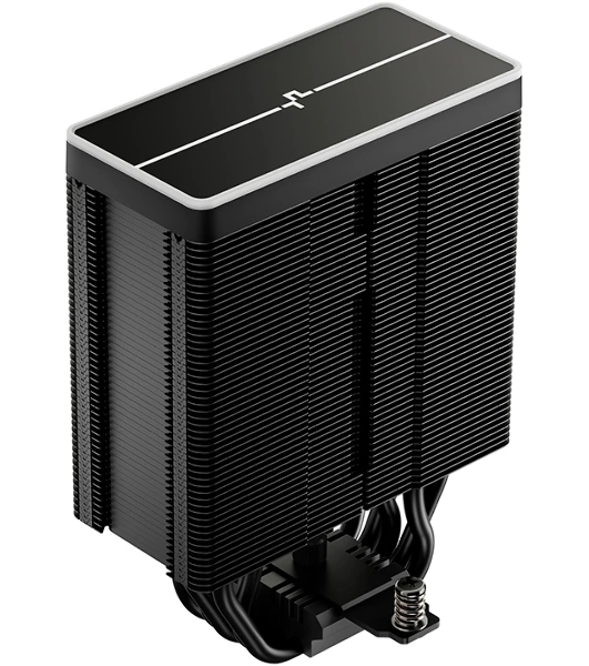 Кулер для процессора DEEPCOOL AG500 BK ARGb V2 черный 120мм алюминий+медь 1900rpm 29.4db 40pin 240W 160мм