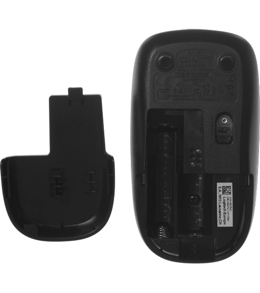 Комплект клавиатура+мышь Logitech MK220 беспроводной, USB, 1000 DPI, чёрный