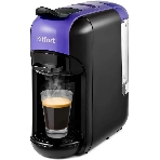 Кофемашина Kitfort КТ-7105-1 1450Вт черный/фиолетовый, фото 1