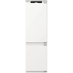 Встраиваемый холодильник Gorenje NRKI517141 белый двухкамерный 175/68 л морозилка снизу, No Frost, фото 1