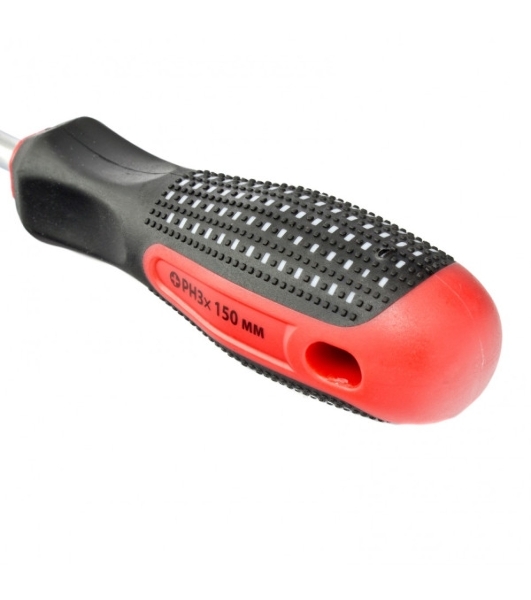 Отвертка Matrix Fusion 11445 Ph3x150 мм, CrV, 3-х компонентная рукоятка 'anti slip'