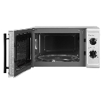 Микроволновая печь HOME HMM207FS серебристый/черный, 20 л, 700 Вт, переключатели - поворотный механизм, фото3