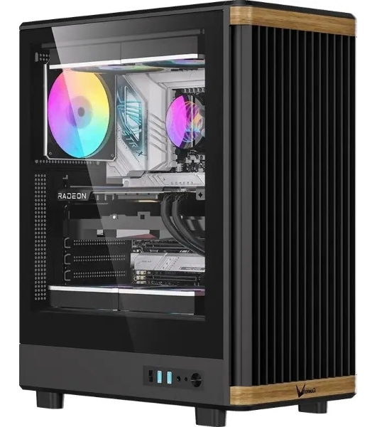Компьютерный корпус Aerocool/Formula TimberLine T1 черный без БП ATX 4x120мм 1xUSB 2.0 1xUSB 3.0 1xUSB3.1 audio bott PSU