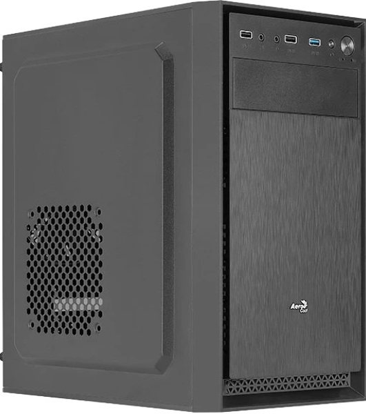 Компьютерный корпус Aerocool/Formula CS-104-S-BK-v1 черный без БП mATX 1x120мм 1xUSB 2.0 1xUSB 3.0 audio