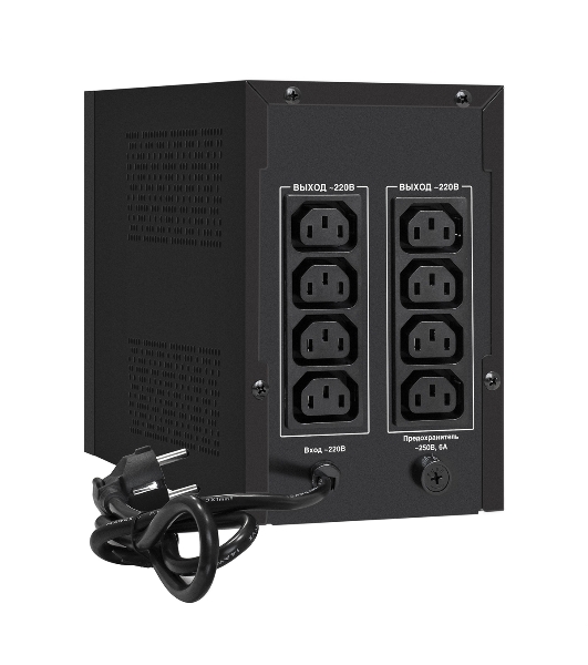 Источник бесперебойного питания ExeGate SpecialPro UNB-1500.LED.AVR.C13.RJ 1500VA/950W, LED, AVR, 6*IEC-C13, RJ45/11, черный
