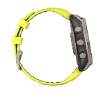 Умные часы Garmin Fenix 8, 1.6' AMOLED, Wi-Fi, Bluetooth, NFC, 100м, серебристый / желтый, фото2