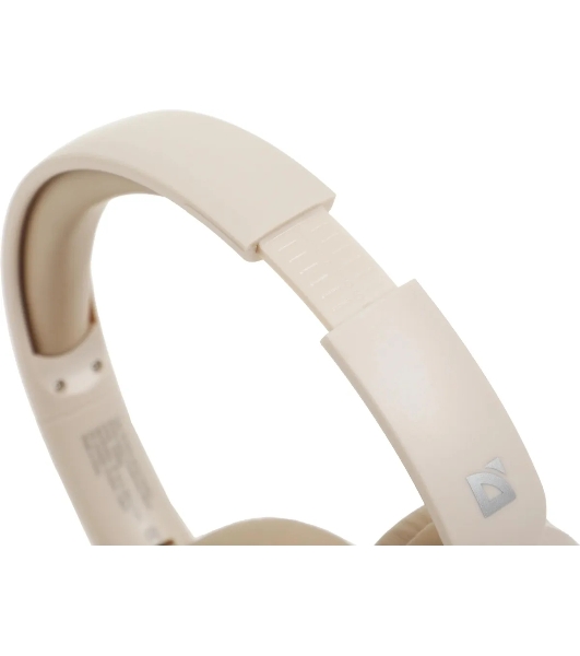 Беспроводные наушники Defender FreeMotion B640 бежевый, накладные, Bluetooth, складная конструкция, до 10 ч