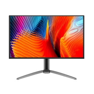 Монитор 27' ABR MA265S Pro OLED 2560x1440, 280 Гц, 0.03 мс, 16:9, 250 кд/м², 2xHDMI, 2xDP, 3.5 Jack, динамики (2x2 Вт), HDR10, FreeSync, серо-черный