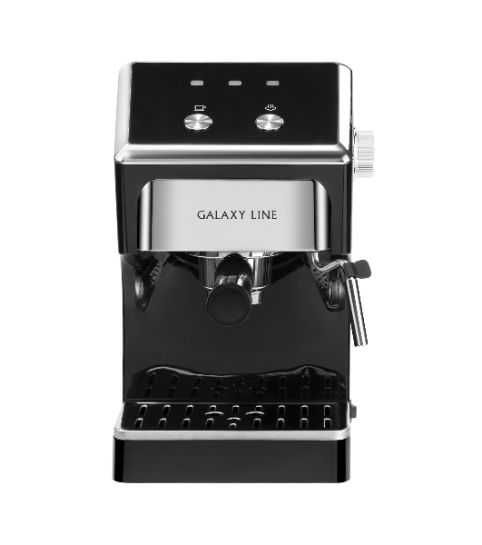 Кофеварка электрическая Galaxy Line GL 0756 черный, исп. кофе - молотый, 1,5 л, 1500 Вт, 20 бар