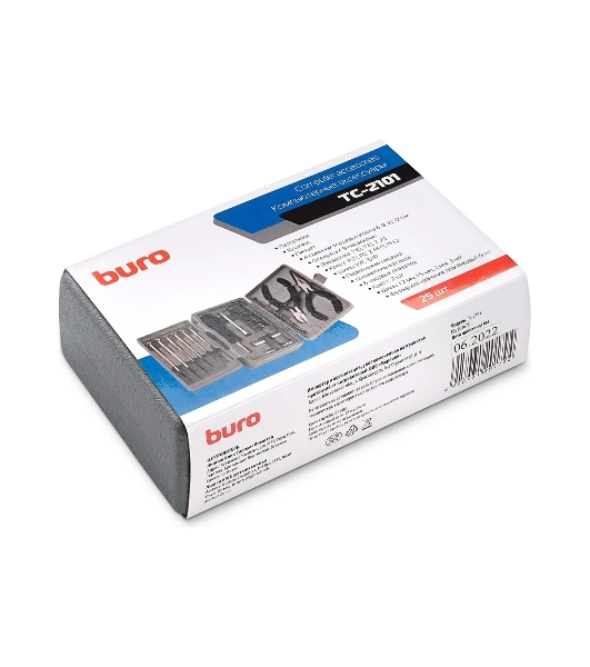 Набор инструментов Buro TC-2101 25 предметов (жесткий кейс)