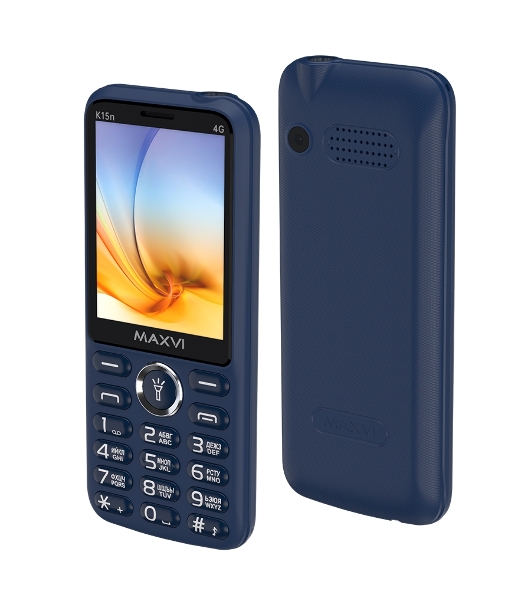 Мобильный телефон Maxvi K15n 4G синий