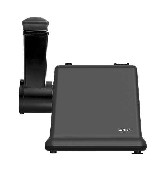 Мясорубка электрическая CENTEK CT-1626 черный, 2000 Вт, 2.0 кг/мин, реверс, защита от перегрузки, насадки - 6