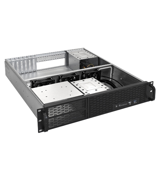 Серверный корпус ExeGate Pro EX293338RUS 2U550-06/2U2088 (RM 19', высота 2U, глубина 550, БП 1000ADS, USB)