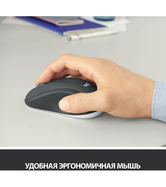 Комплект клавиатура+мышь Logitech MK540 беспроводной, USB, 1000 DPI, чёрный