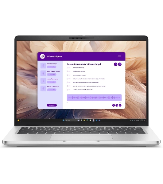 Ноутбук Dell Pro 14 Plus Core Ultra 7 266V 14,0' QHD+ (2560 x 1600),300nit AG,300 nit,16 GB LPDDR5,1TB SSD,Intel Arc graphics,3cell 55Wh,Backlit,FPR,Thunderbolt,W11Pro/English,1,4kg,2y,KB Eng,Platin Silver