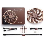Вентилятор корпусной Noctua NF-A14x25r G2 PWM, 140 мм, 1500 об/мин, 22.8 дБ, 4-pin PWM, без подсветки, фото2