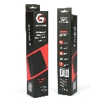 Коврик для мыши Gembird MP-35-30-BLACK, черный, 350х300х3мм, ткань/резина, оверлок, коробка, фото5