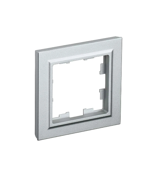 Рамка 1-м BRITE РУ-1-БрА алюм. IEK BR-M12-K47