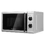 Микроволновая печь HOME HMM207FS серебристый/черный, 20 л, 700 Вт, переключатели - поворотный механизм, фото5