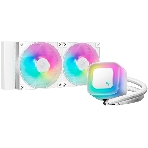 Система жидкостного охлаждения DeepСool LE240 V2 WH (R-LE240-WHAMMN-G-2), фото 1