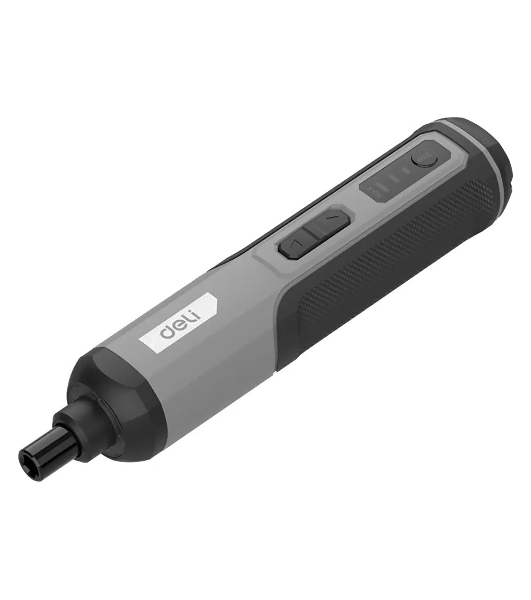 Отвертка аккумуляторная Deli DC161, (4В, 2А*ч, 5Нм, 300об/мин, Type-C, набор бит 4 шт, картон)