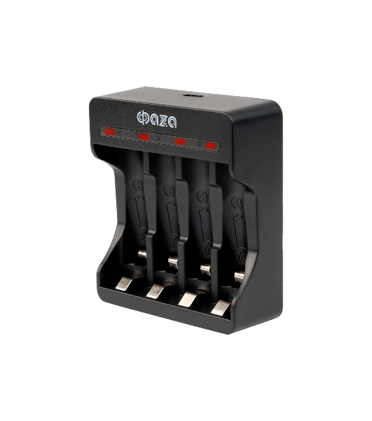Устройство зарядное B-95USB Ni-Cd/Ni-MH (4хAA/4хAAA/1х9В) индикатор зарядки питание от USB кабель MicroUSB-USB в комплекте ФАZА 5038899