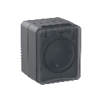 Розетка 1-м ОП AtlasDesign Profi54 16А IP54 250В с заземл. защ. шторки антрацит SchE ATN544045, фото4