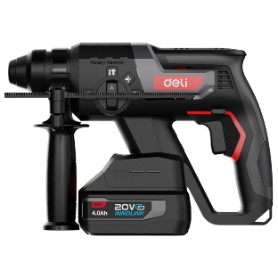 Перфоратор Deli DE-DC20-2, SDS-plus, 20 В, 2 Дж, от аккумулятора