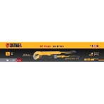 Ключ Denzel трубный рычажный №2, 1,5', цельнокованый, CrV, тип 'S', фото5