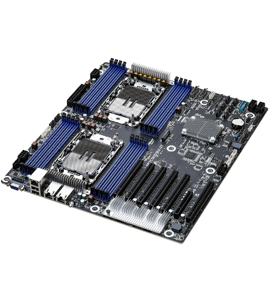 Серверная материнская плата ASRock SP2C741D16X-2T, 2xLGA4677, Intel C741, 16xDDR5, 13xSATA, 1xM.2, 6xPCIe 5.0 x16, 1xPCIe 5.0 x8, 1xVGA, 2x10Gb LAN, IPMI, 2xUSB-A 2.0, EEB