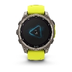 Умные часы Garmin Fenix 8, 1.6' AMOLED, Wi-Fi, Bluetooth, NFC, 100м, серебристый / желтый, фото5