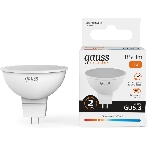 Лампа светодиодная Gauss Elementary 13511 11Вт цок.:GU5.3 софит 180B св.свеч.бел.теп. MR16 (упак.:10шт), фото 1