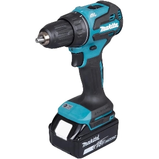 Дрель-шуруповерт Makita DDF490SFJ 12, 18 В, 3 Ач, 50 Нм, бесщеточный
