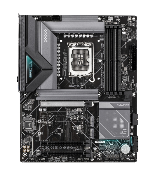 Материнская плата Gigabyte B860 EAGLE WIFI6E, LGA 1851, Intel B860, 4xDDR5, 4xSATA, 3xM.2, 1xPCIe 5.0 x16, 2xPCIe 4.0 x16, 1xHDMI, 1xDP, 1x 2.5Gb LAN, 4xUSB-A 2.0, 1xUSB-A 3.2 Gen 1, 1xUSB-A 3.2 Gen 2, 1xUSB-C 3.2 Gen 2x2, 7.1, 3x3.5 мм, ATX