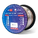 Акустический кабель Power Cube, 2x0,5, 100M, прозрачный, на катушке, фото2