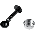 Кофемашина Kitfort КТ-7105-1 1450Вт черный/фиолетовый, фото6