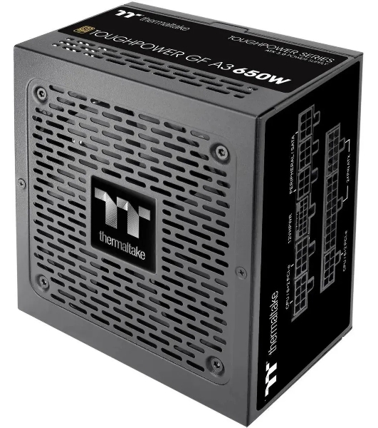 Блок питания Thermaltake Toughpower GF A3 (PS-TPD-0650FNFAGE-H), 650Вт, 80 PLUS Gold, 120мм, модульный, черный
