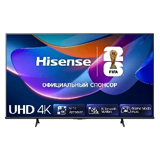 Телевизор Hisense 55' 55A6S черный DLED 4K UHD 60Hz Smart TV