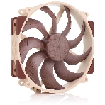 Вентилятор корпусной Noctua NF-A14x25r G2 PWM, 140 мм, 1500 об/мин, 22.8 дБ, 4-pin PWM, без подсветки, фото 1
