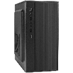 Компьютерный корпус Minitower ExeGate BAA-408-UNS400 (mATX, БП UNS400 с вент. 12см, 2хUSB, HD Audio, черный), фото 1
