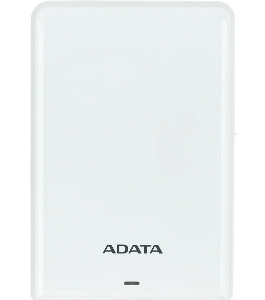 Внешний HDD 2.5' ADATA HV620S, 2TB, USB 3.2 Gen 1 Type-A, 5400 rpm, белый