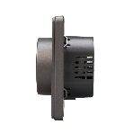 Светорегулятор Kranz KR-78-0732-2 ROUND (диммер) 300Вт с/у титан, фото2